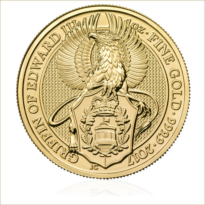 The Griffin 1 oz Gold Ten Coin Tube
