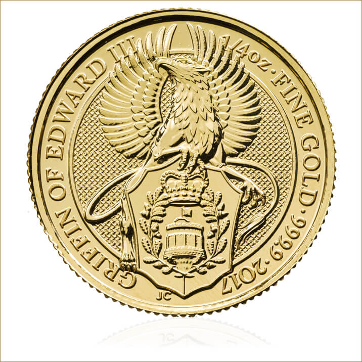 The Griffin 1/4 oz Gold Coin