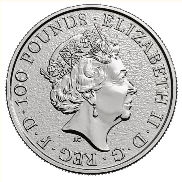 The Lion 1 oz Platinum Coin