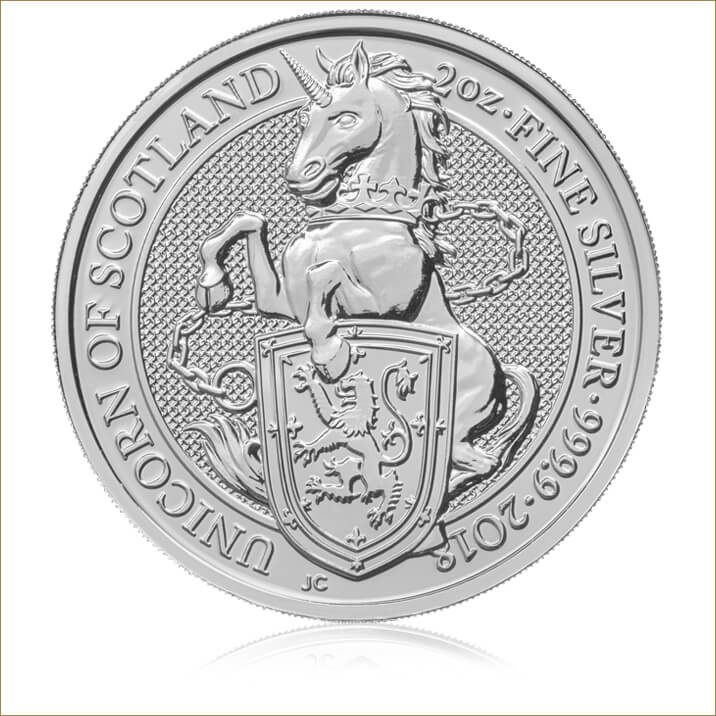 The Unicorn 2 oz Silver Coin