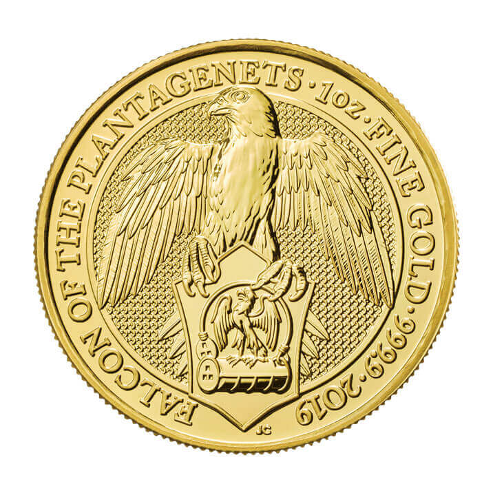 Falcon 1 oz Gold Ten Coin Tube