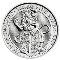 Queens Beasts Silver Coins